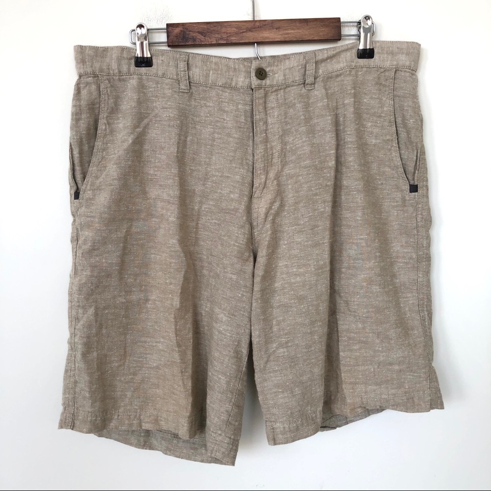 Patagonia Organic Cotton/Hemp Beige Shorts (36) - Picture 1 of 6